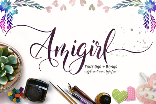 amigirl font